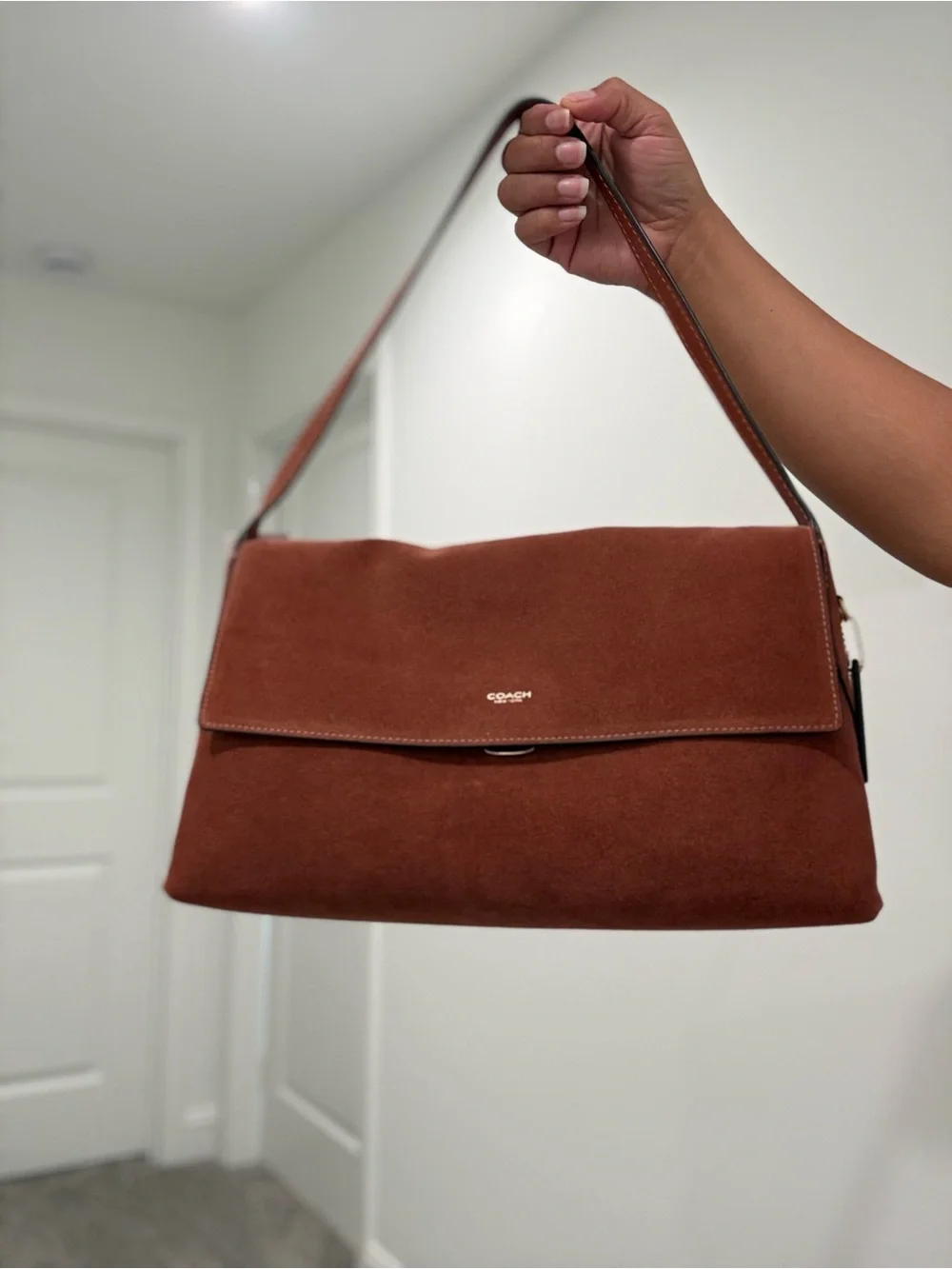 Coach Chelsea 36 in Suede Clay - NWT